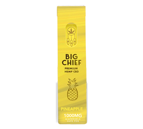 BIG CHIEF PINEAPPLE - CBD VAPE CARTS